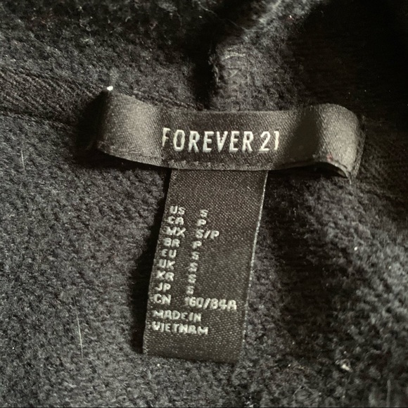 Zip-up Hoodie- Cropped & Embroidered - Picture 2 of 3